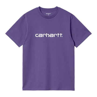 Carhartt WIP  Script Tee - Arrenga/White