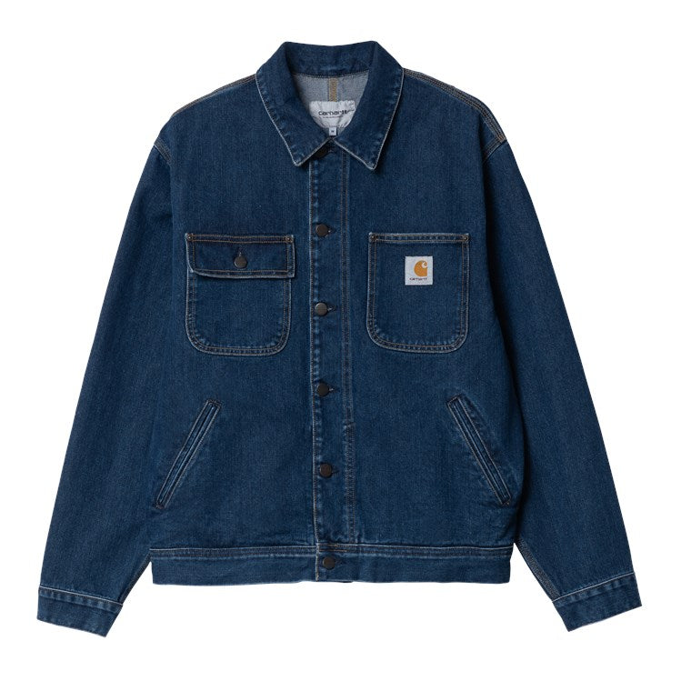 Carhartt WIP Saledo Jacket - Blue Stone Washed