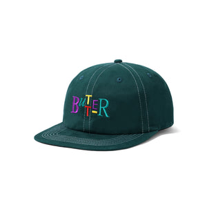 Butter Goods Scope 6 Panel Hat - Forest Green