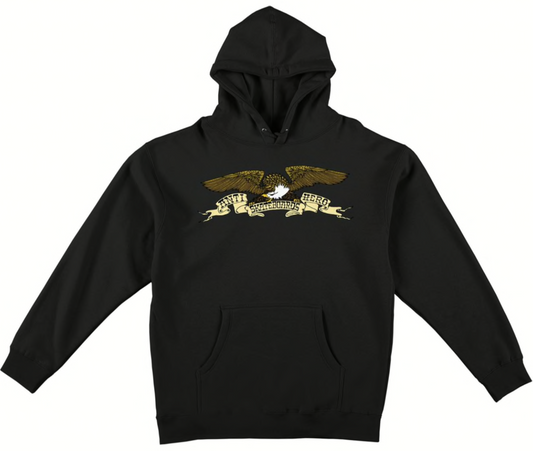 Antihero Kershnar Eagle Hoodie - Black