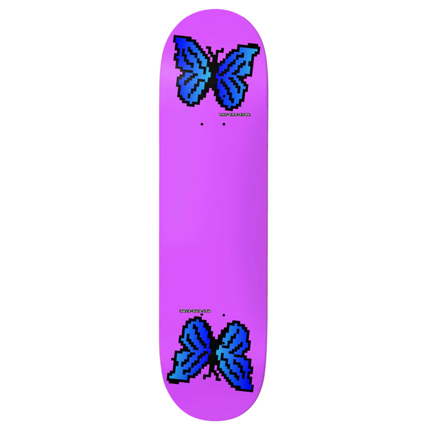 Call Me 917 Pink Butterfly Deck Slick - 8.25