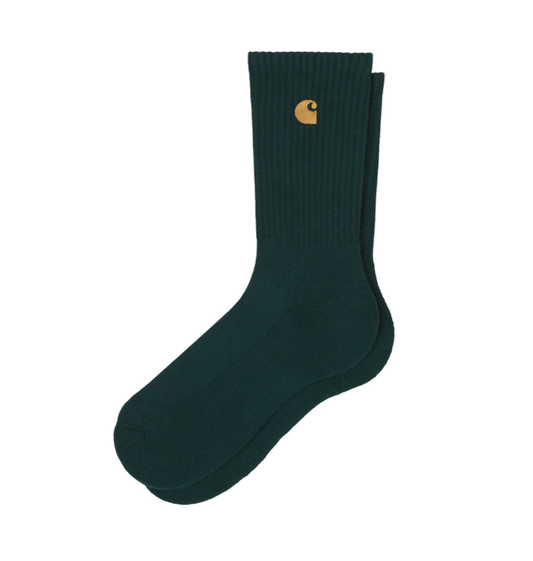 Carhartt WIP Chase Socks - Juniper/Gold