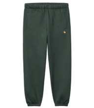 Load image into Gallery viewer, Carhartt WIP Chase Sweat Pant - Juniper / Gold