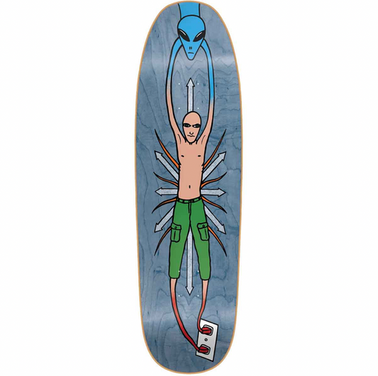 New Deal Vallely Alien Blue SP Deck - 9.18