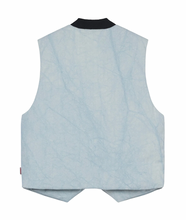 Load image into Gallery viewer, Stussy Washed Canvas Primaloft Vest - Light Blue