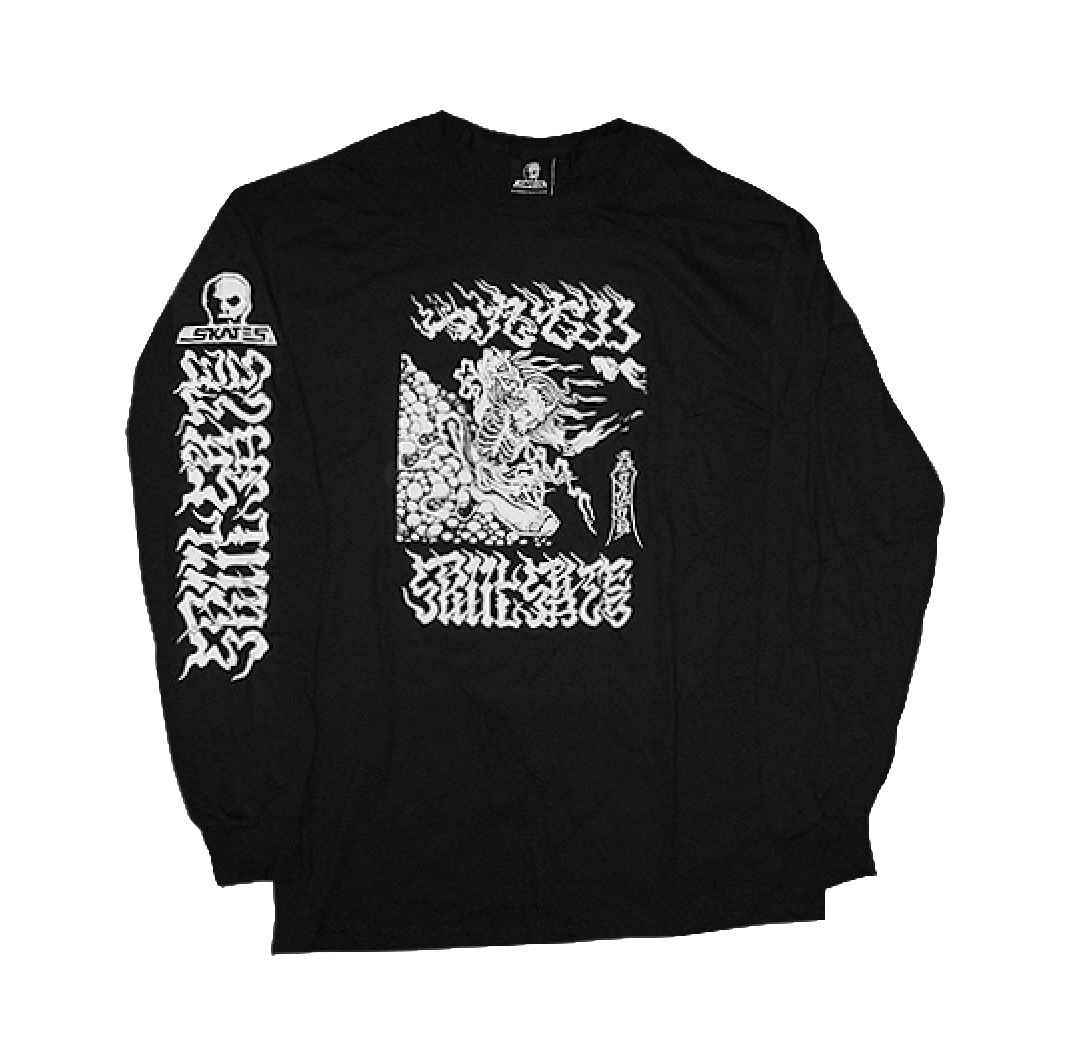 Skull Skates Sixty Sixx Doom Sled Longsleeve - Black