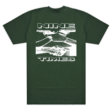 Load image into Gallery viewer, Ninetimes SNEEZE Logo Negotiation Tee - Herb