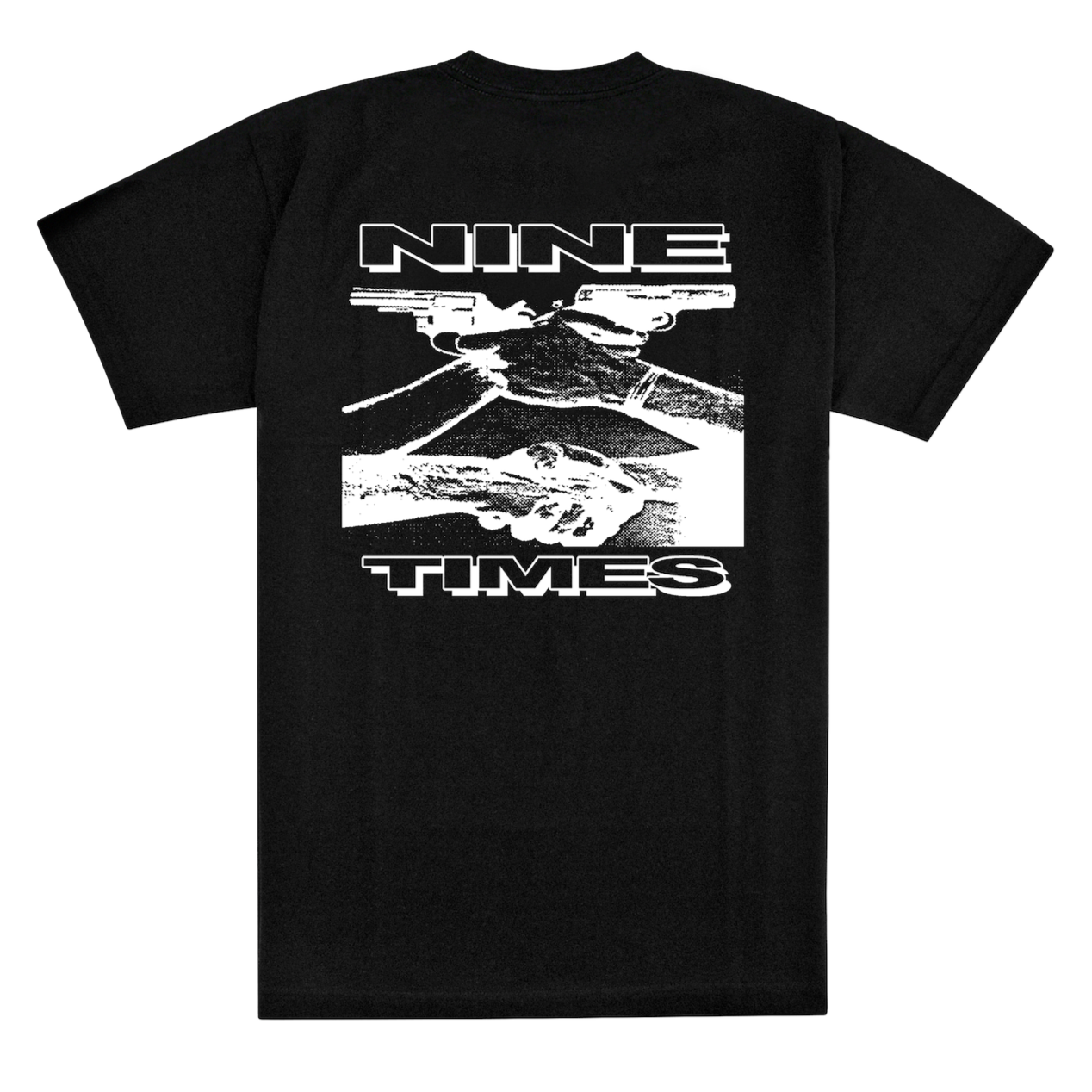 Ninetimes SNEEZE Logo Negotiation Tee - Black