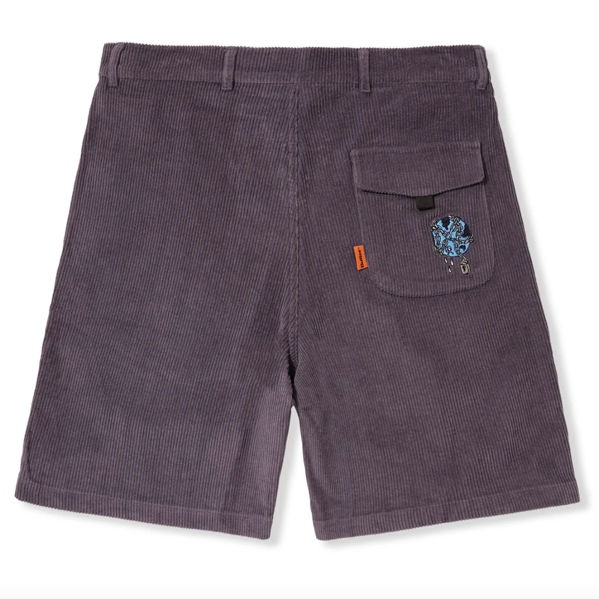 Butter Goods Chains Corduroy Shorts - Washed Grape