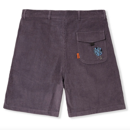 Butter Goods Chains Corduroy Shorts - Washed Grape