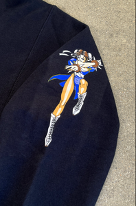 Hook Ups Chun Li Hoodie - Black