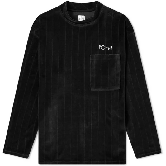 Polar Velour Pullover - Black