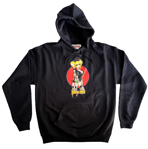 Hook-Ups Nurse Natsuki Hoodie - Black