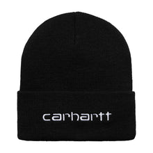 Load image into Gallery viewer, Carhartt WIP Script Beanie - Black/White