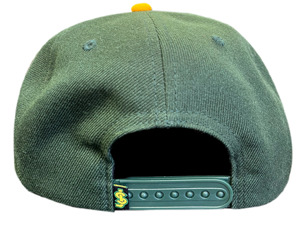 Shake Junt Dank Snapback - Green/Yellow