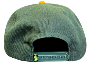 Shake Junt Dank Snapback - Green/Yellow