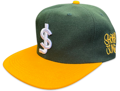 Shake Junt Dank Snapback - Green/Yellow