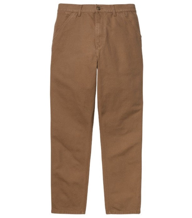 Carhartt WIP Single Knee Pant - Hamilton Brown Rinsed