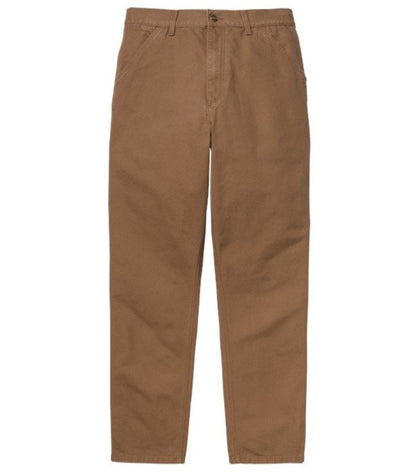 Carhartt WIP Single Knee Pant - Hamilton Brown Rinsed