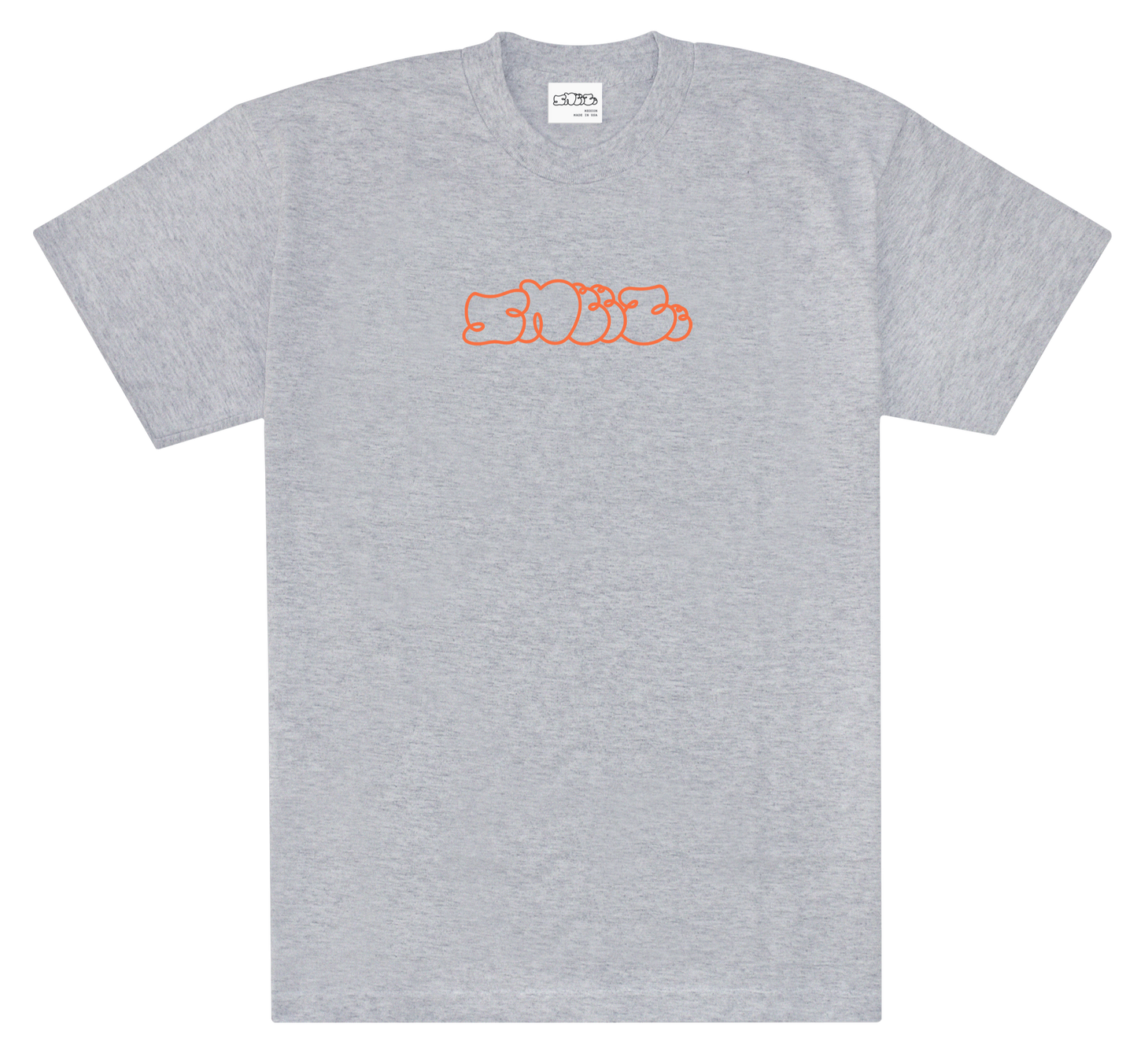 SNEEZE Logo Tee - Heather Grey