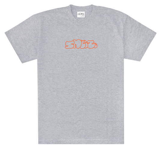 SNEEZE Logo Tee - Heather Grey