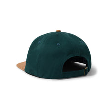 Load image into Gallery viewer, Butter Goods Spinner 6 Panel Hat - Forest Green/Oak