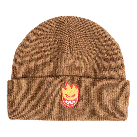 Spitfire Bighead Fill Cuff Beanie - Brown/Gold/Red