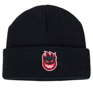 Spitfire Bighead Fill Cuff Beanie - Black/Red/White