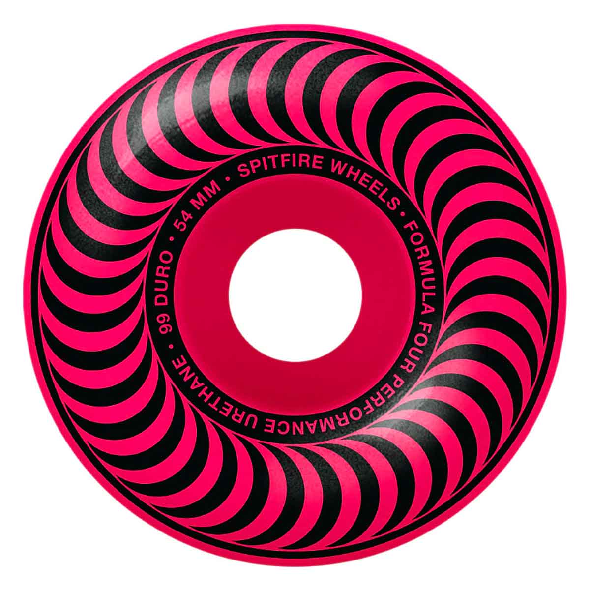 Spitfire Formula Four Chroma Classic Pink Wheels - 99D 54mm