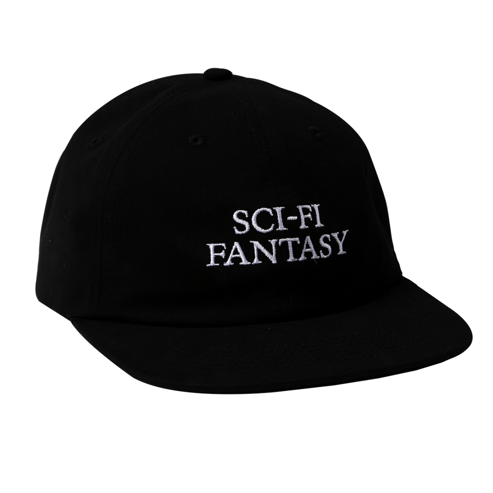 Sci-Fi Fantasy Logo Hat - Black