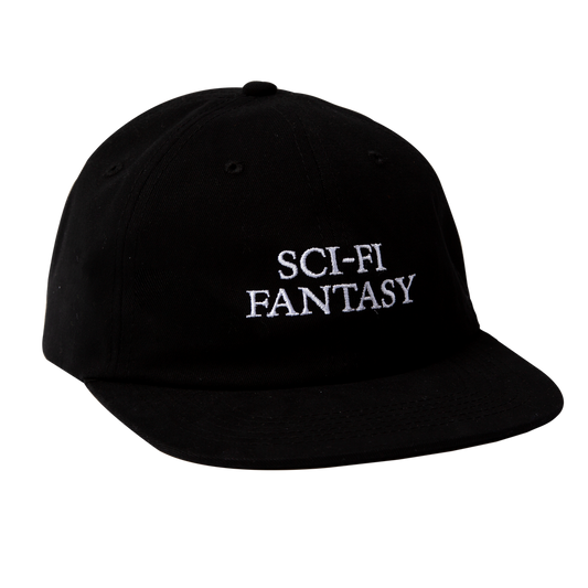 Sci-Fi Fantasy Logo Hat - Black