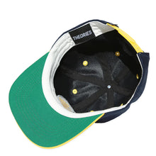 Load image into Gallery viewer, Theories Hoosier Snapback Hat - Navy/Yellow