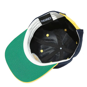Theories Hoosier Snapback Hat - Navy/Yellow