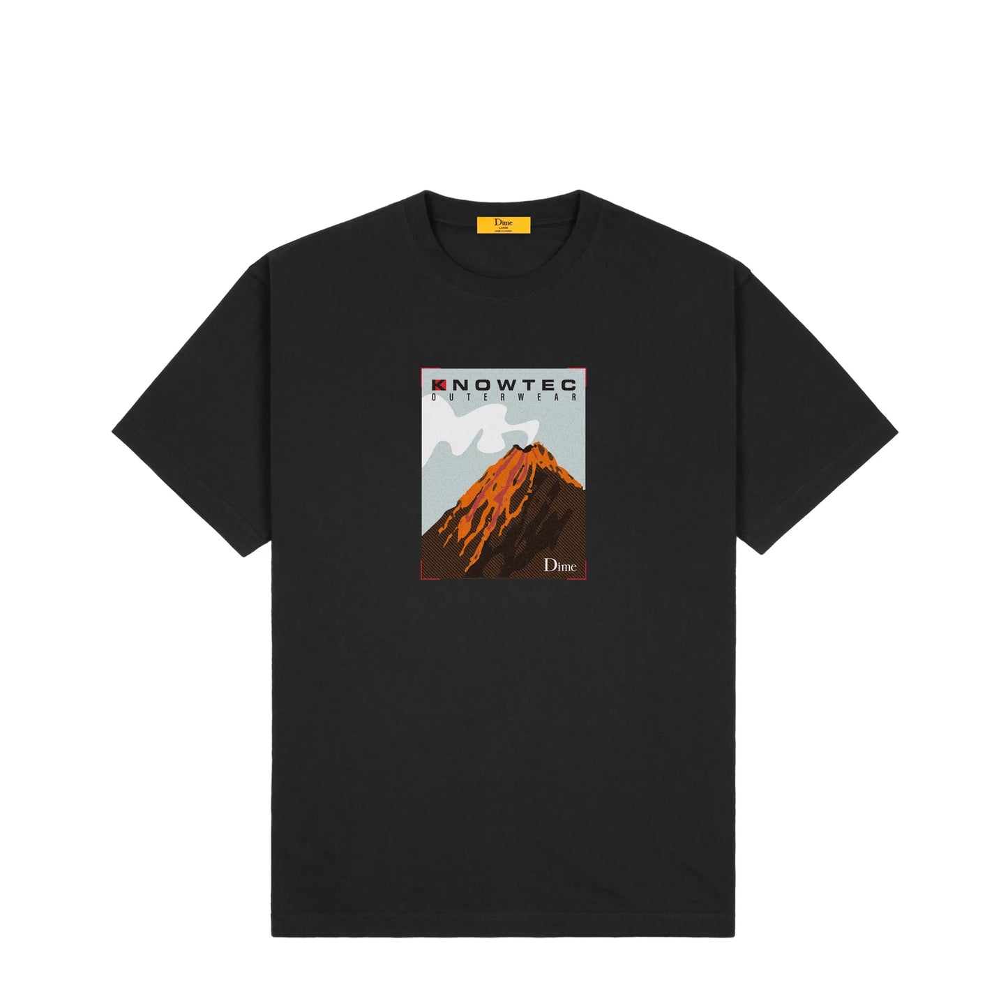 Dime Knowtec Tee - Black