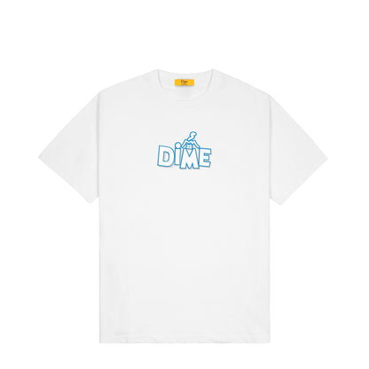 Dime NPC Tee -White