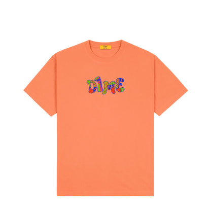 Dime Socks Tee - Pink Clay