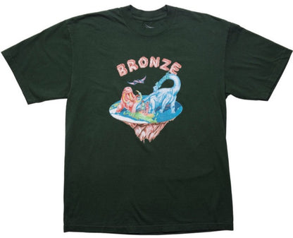 Bronze 56K Flat Earth Tee - Forest Green