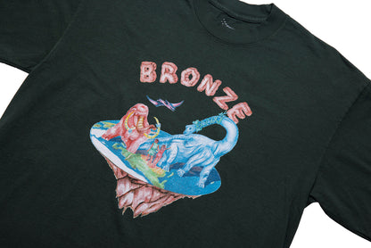 Bronze 56K Flat Earth Tee - Forest Green