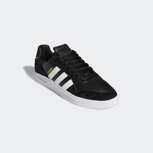 Load image into Gallery viewer, Adidas Tyshawn Low - Core Black/Cloud White/Gold Metallic