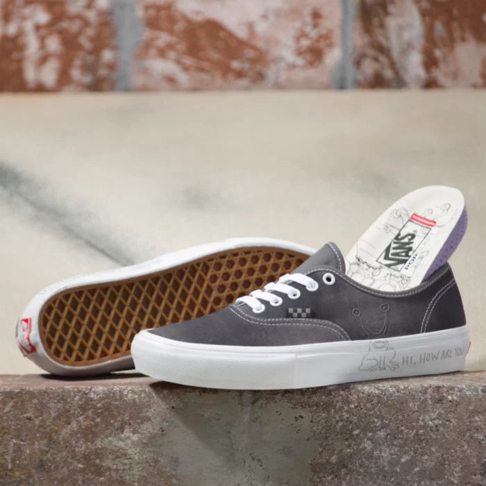 Vans X Daniel Johnston X No Comply Skate Authentic - Raven