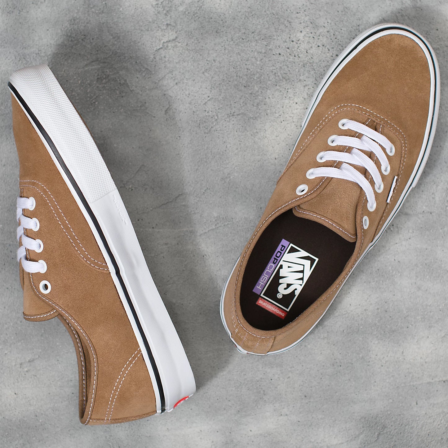 Vans Skate Authentic - Suede Tobacco