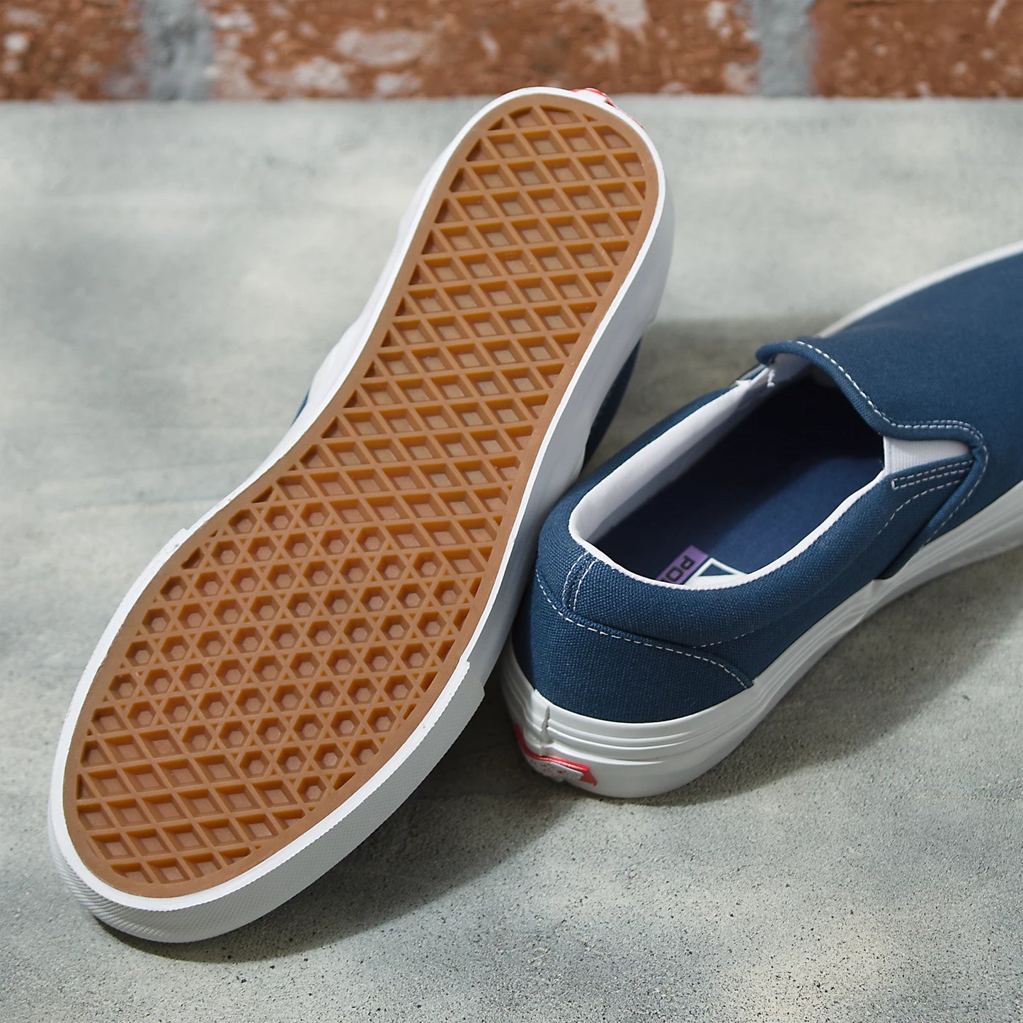 Vans Wrapped Skate Slip-On - Dark Denim