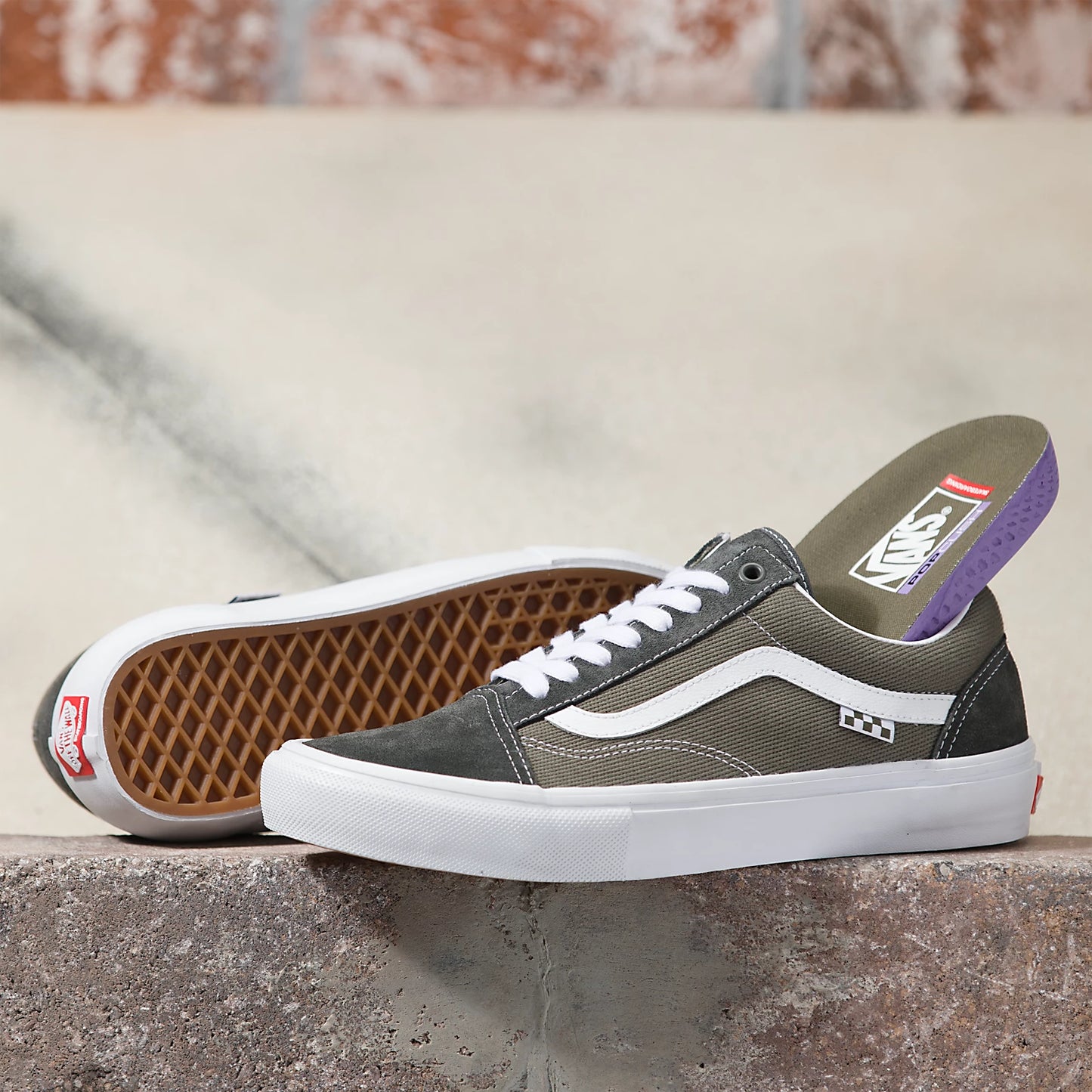Vans Skate Old Skool - Grape Leaf Twill