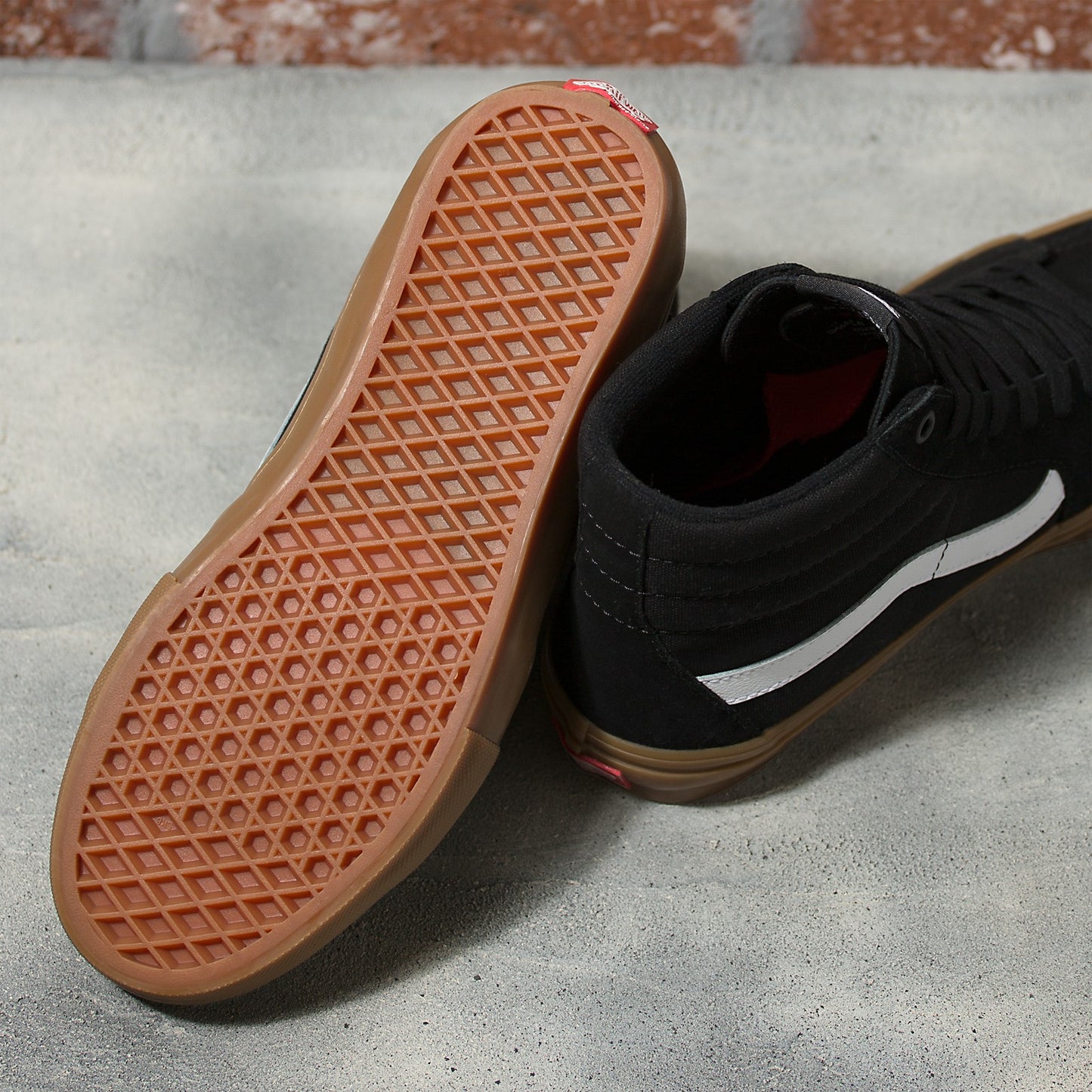 Vans Skate SK8-Hi - Black/Gum