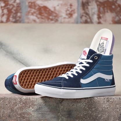 Vans Skate Sk8-Hi - Navy/White