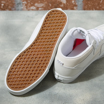 Vans Daz Skate Half Cab - White/White