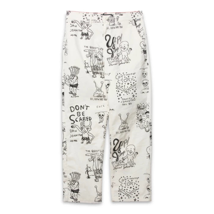 Vans X Daniel Johnston Authentic Chino Pant - Antique White