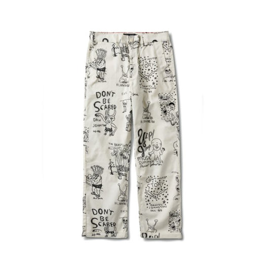 Vans X Daniel Johnston Authentic Chino Pant - Antique White