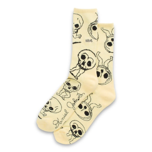 Vans X Daniel Johnston Crew Sock - Pale Banana