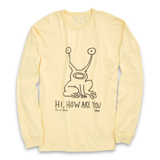 Vans X Daniel Johnston Longsleeve - Pale Banana